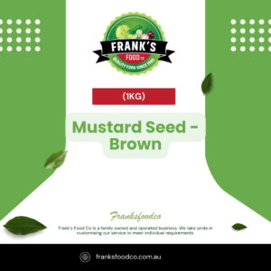 Mustard Seed - Brown (1kg)