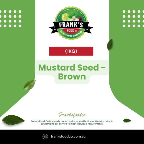 Mustard Seed - Brown (1kg)