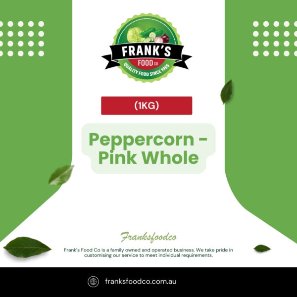 Peppercorn - Pink Whole (1kg)