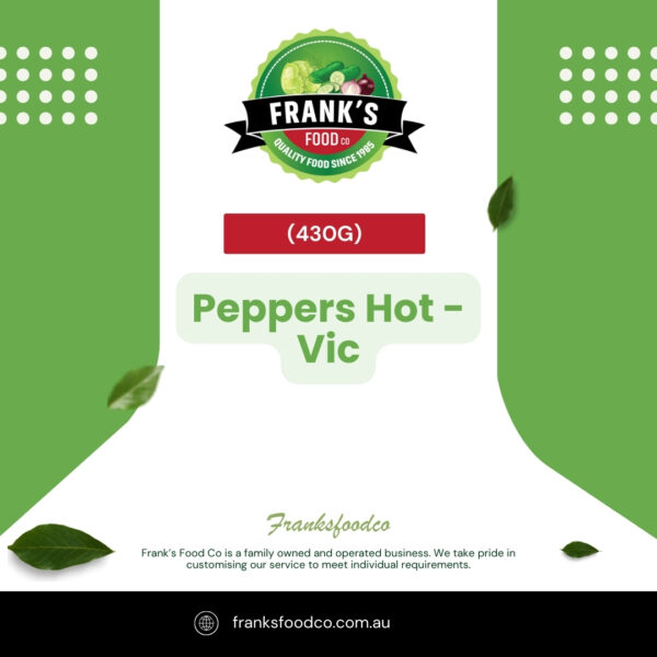 Peppers Hot - Vic (430g)