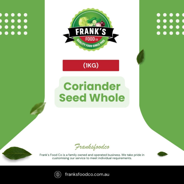 Coriander Seed Whole (1kg)