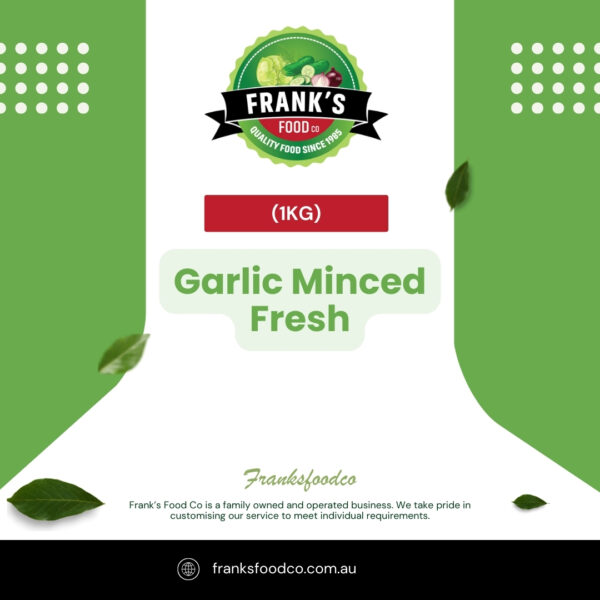 Garlic Minced Fresh (1kg)