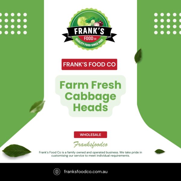 Wholesale – Farm Fresh Cabbage Heads