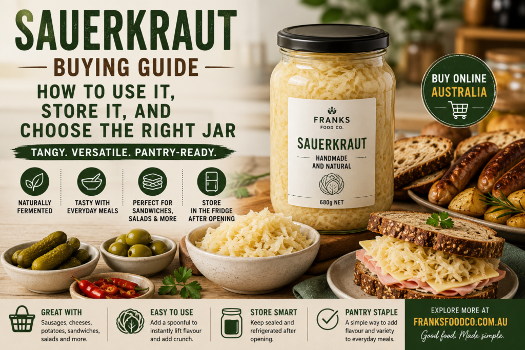 sauerkraut buying guide: how to use it, store it, and choose the right jar Sauerkraut Buying Guide How to Use It, Store It, and Choose the Right Jar